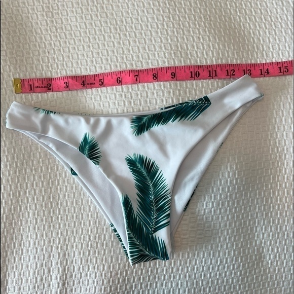 ZAFUL Tropical Leaf Print Bikini Bottom - Picture 3 of 8